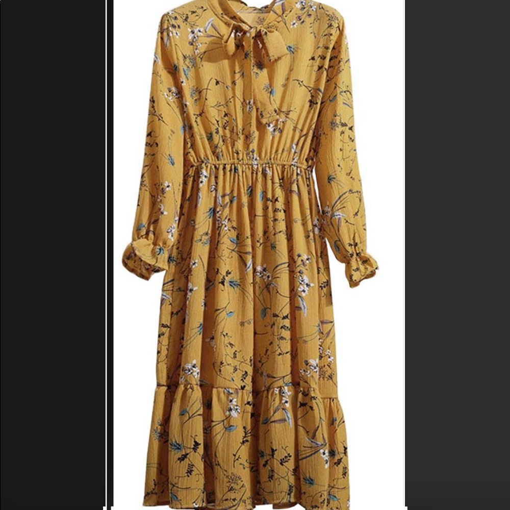 Summer dress long sleeves